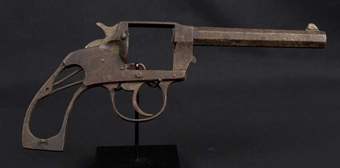 Montana Dug Hopins & Allen Revolver: 4 1/2" barrel. Requires FFL Transfer, C&R not accepted.