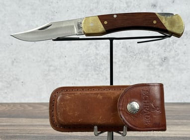 Schrade LB7 Folding Blade Lock Back Knife USA