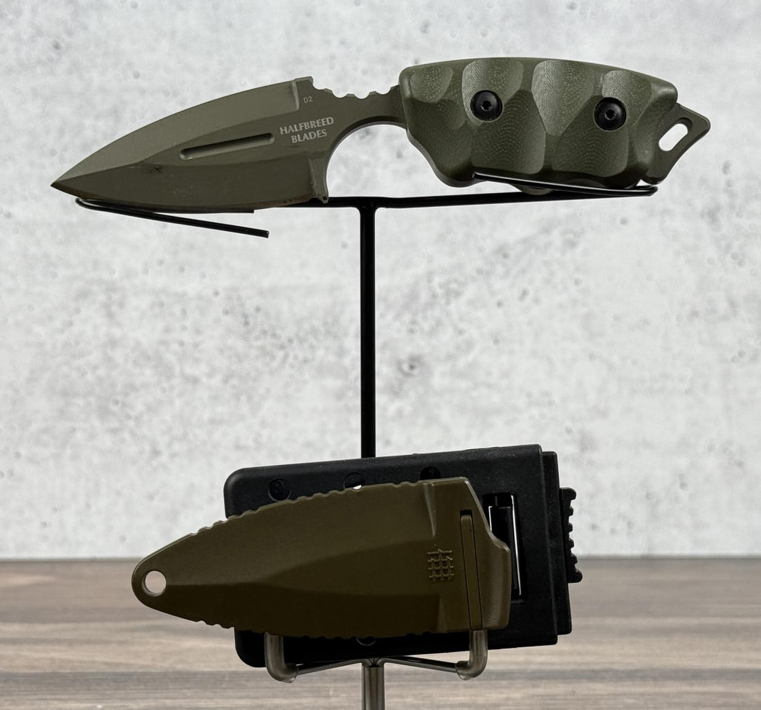 Halfbreed Blades Compact Fixed Blade Knife: Model CCK-05. Never Carried or Used. 6 1/2" long.