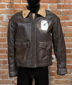 Named WW2 M-444A Winter Flight Bomber Jacket