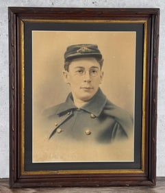 Unidentified 5th Infantry Tinted Soldier Portrait