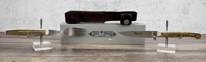 Boker Tree Brand Arbolito Stag Handle Knife Fork