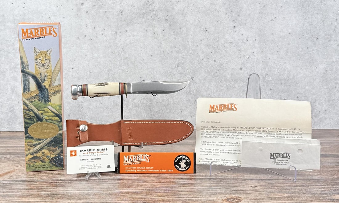 Marbles Expert Gladstone Knife: 72428010. Never used or carried.