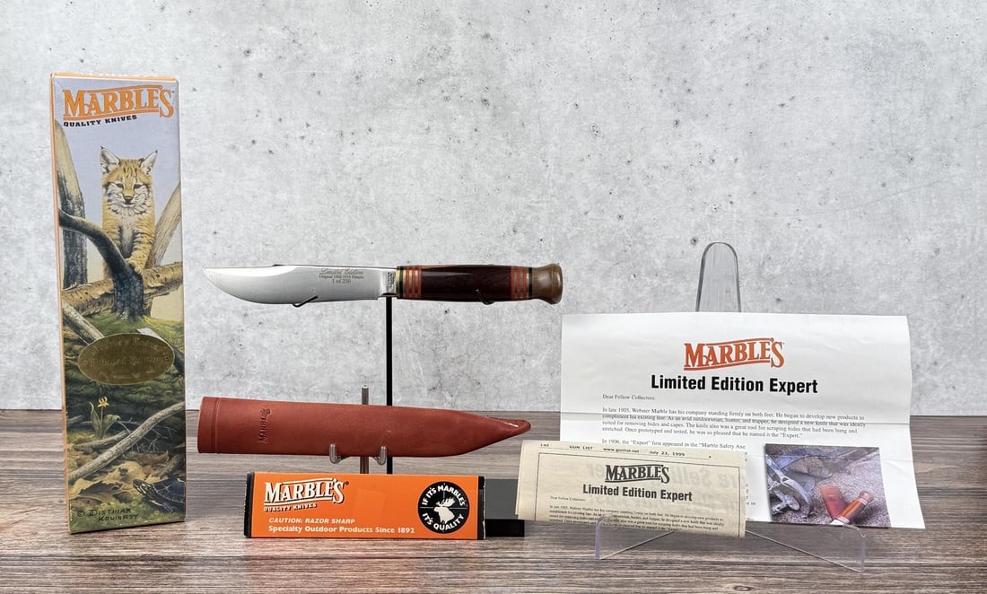 Marbles Expert Gladstone Knife Limited Edition: 1 of 250.