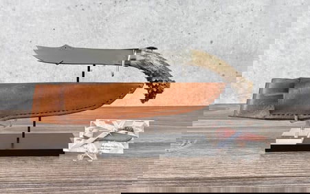 Walter Kneubuhler Broken Hand Stag Knife