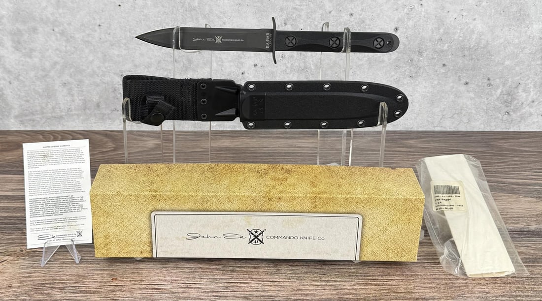 Kabar EK Commando Model 44 Knife: Never used or carried.