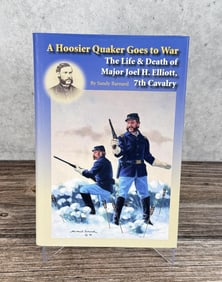 A Hoosier Quaker Goes To War Author Signed
