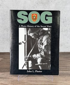 SOG A Photo History of the Secret Wars Signed