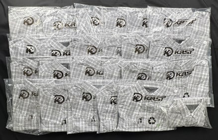 Kast Gear Fly Fishing Plaid Guide Shirts Large