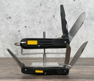 Lot of Schrade Imperial Tradesman Knives