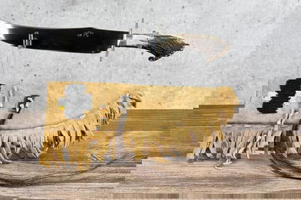 Walter Kneubuhler David Votaw Custom Bowie Knife