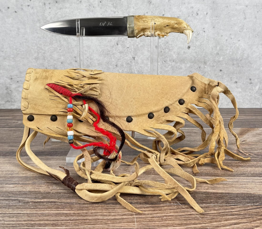 Walter Kneubuhler Blackfoot Dag Knife: Never used or carried.