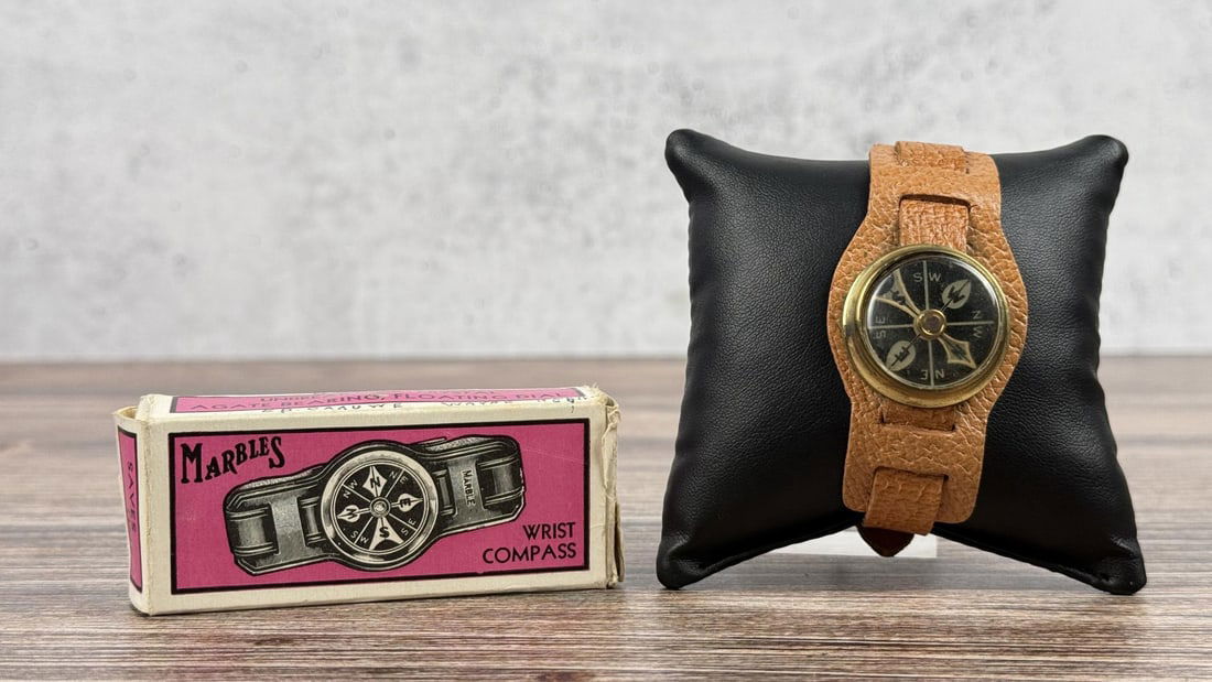 Marbles Gladstone Wrist Compass: Model 187L.