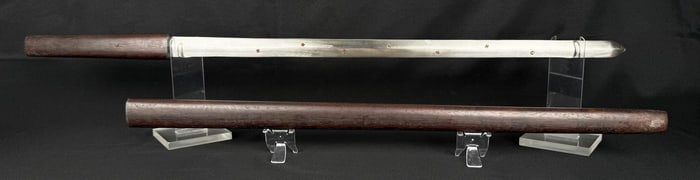 Antique Japanese Tsurugi Ken Ritual Samurai Sword
