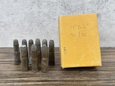 9 Rounds Of Winchester .45-75 Ammo