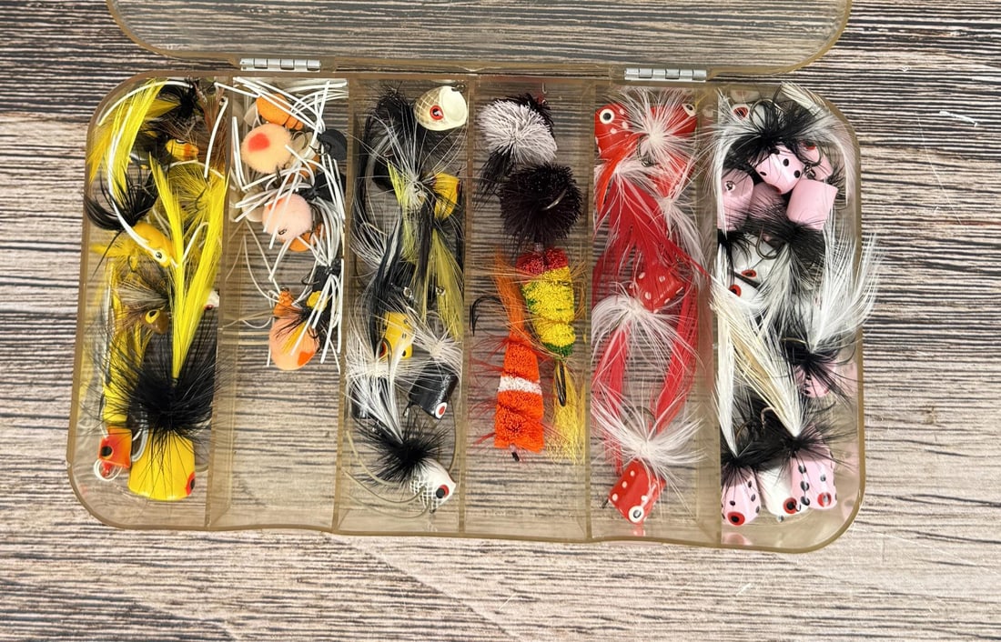 Collection of Montana Trout Fishing Flies: 59 flies.