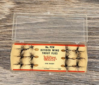 Weber Divided Wing Trout Fishing Flies