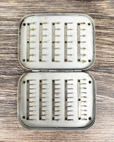 Richard Wheatley Silmalloy Metal Fly Fishing Box