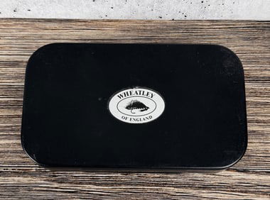 Richard Wheatley Black Metal Fly Fishing Box