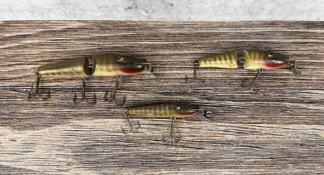 Creek Chub Bait Wood Fishing Lures: Nice Grouping.