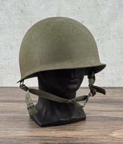 Korean Vietnam War Rear Seam M1 US Army Helmet