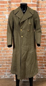 WW2 US Army Air Corps Wool Trench Overcoat