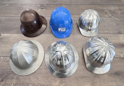 Collection of Hard Hat Helmets