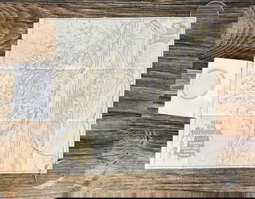 Map of the Adirondacks Lake George