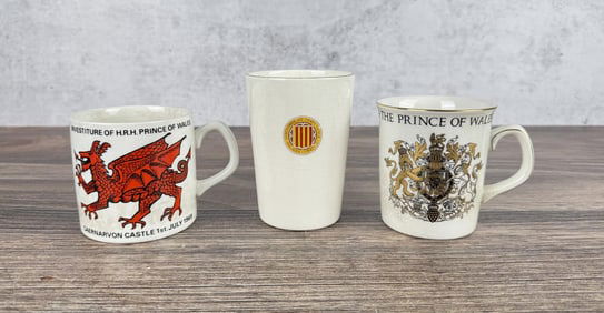 Collection of British Aristocracy Mugs