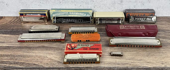 Collection of Harmonicas