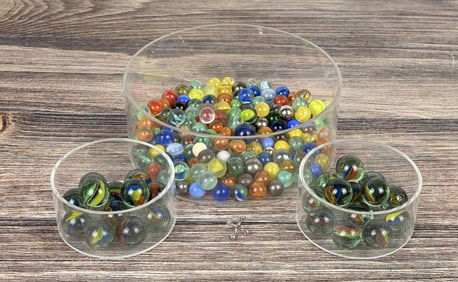 Collection of Vintage Marbles