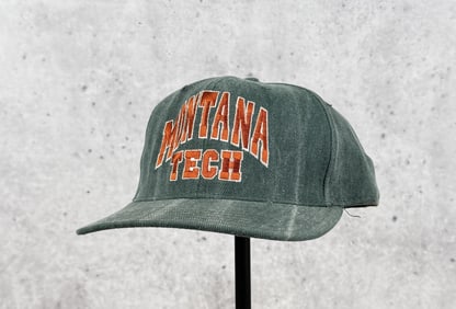 Vintage Montana Tech University Snapback Hat