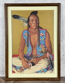 Winold Reiss Glacier National Park Calendar Top