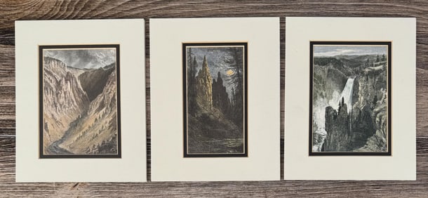 Yellowstone Park Engravings