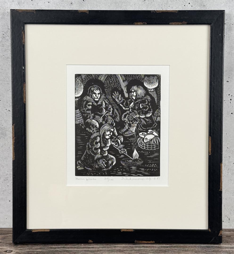 Dale DeArmond Home Place Woodblock Print (1 of 4)