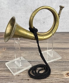 Furst Pless Brass Hunting Horn