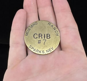 Mustang Ranch Sparks Nevada Brothel Token