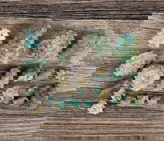 2300 Carats of Jewelry Grade Turquoise Rough