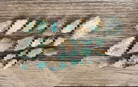 2295 Carats of Jewelry Grade Turquoise Rough