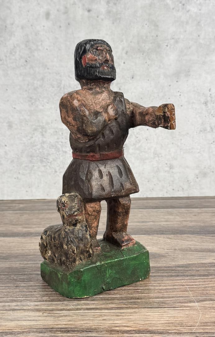 18th Century Spanish Colonial Santos Shepherd (1 of 6)