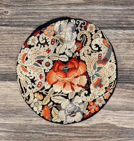 Antique Chinese Silk Kesi Robe Patch