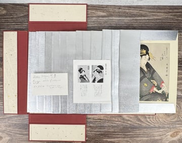 Kitagawa Utamaro Prints Folio