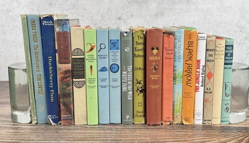 Collection Of Antique Children's Books