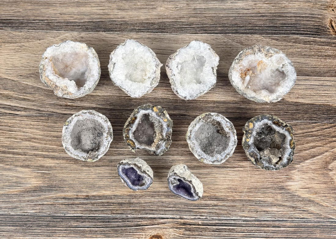 Collection of Quartz Crystal Geodes (1 of 9)