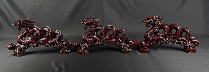 Chinese Resin Dragons