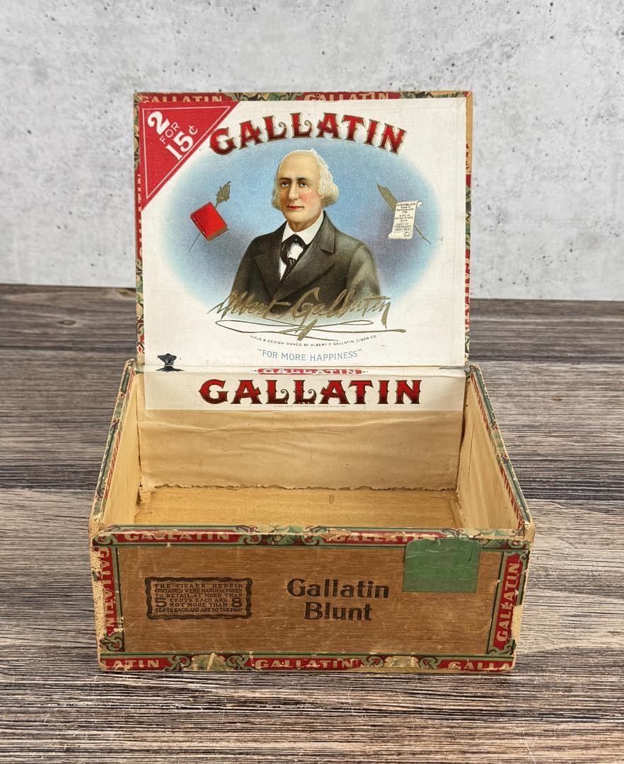 Gallatin Blunt Wood Cigar Box (1 of 8)