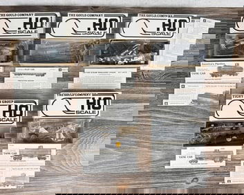 Gould Company HO Scale Model Train Car Kits