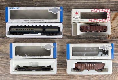 HO Scale Model Train Cars