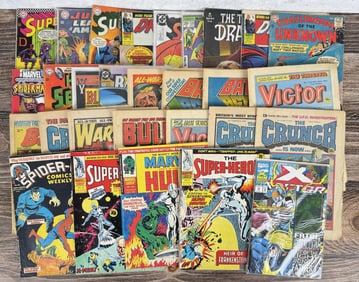 Collection of Vintage Comic Books