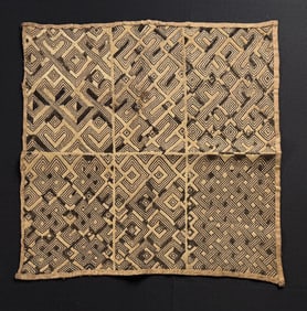 Shoowa Kuba Cloth Panel